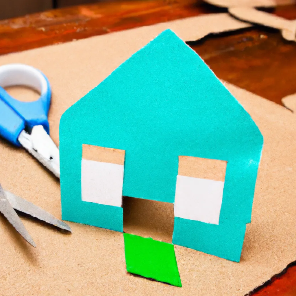Jak zrobić domek z kartonu?