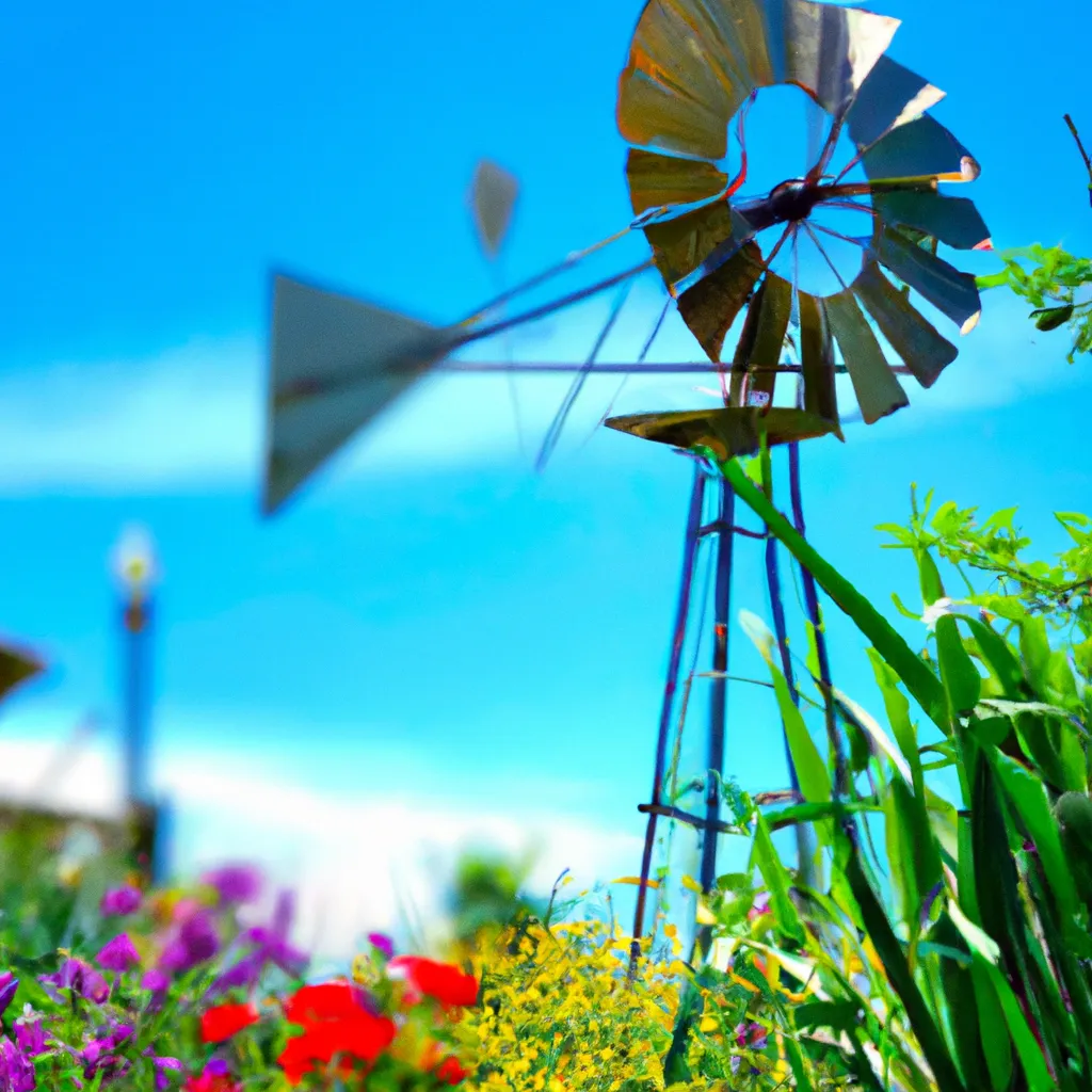 Jak zrobić wiatrak ogrodowy?