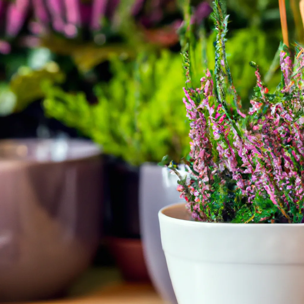 Z czym można łączyć wrzosy w doniczce?