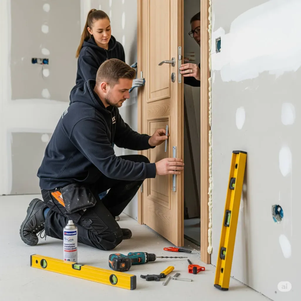 Prawidłowy montaż drzwi