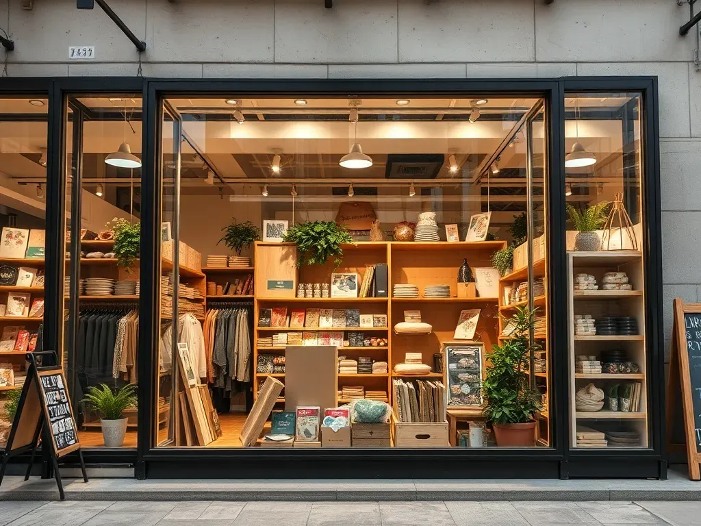 Witryny i okna aluminiowe do sklepów: trwałość i design